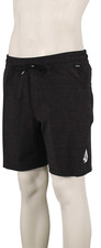 Volcom Men's Understoned Hybrid Shorts in Black XXL
