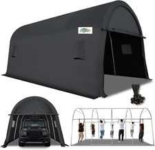 Carport 12x20/10x20/10x15FT Heavy Duty, Portable Garage, Carport Canopy Outdoor