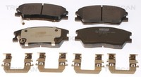 Bremsbelagsatz Scheibenbremse Triscan 8110 43067 FüR KIA Soul 3 SK3 Cargo GDI