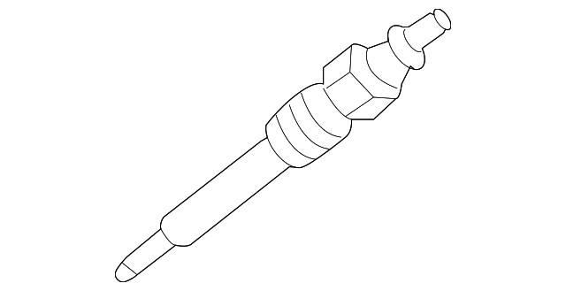 Genuine Mercedes-Benz Glow Plug 001-159-71-01-64