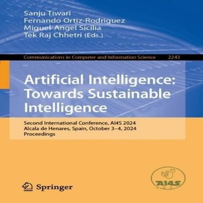 Artificial Intelligence Towards Sustainable Intelligence Second I