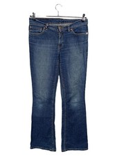 Levi's 529 Damen Bootcut Jeans W31 L32 Blau Low Rise