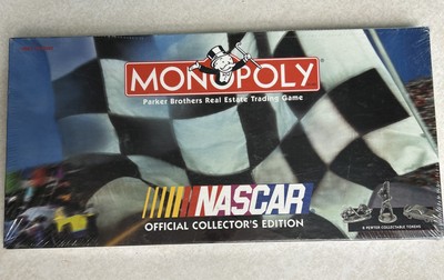 Monopoly NASCAR Official Collectors Edition Parker Bro. Game NEW SEALED