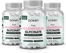 3 / 6 PACKS Organics Ocean Pure Magnesium Gly...