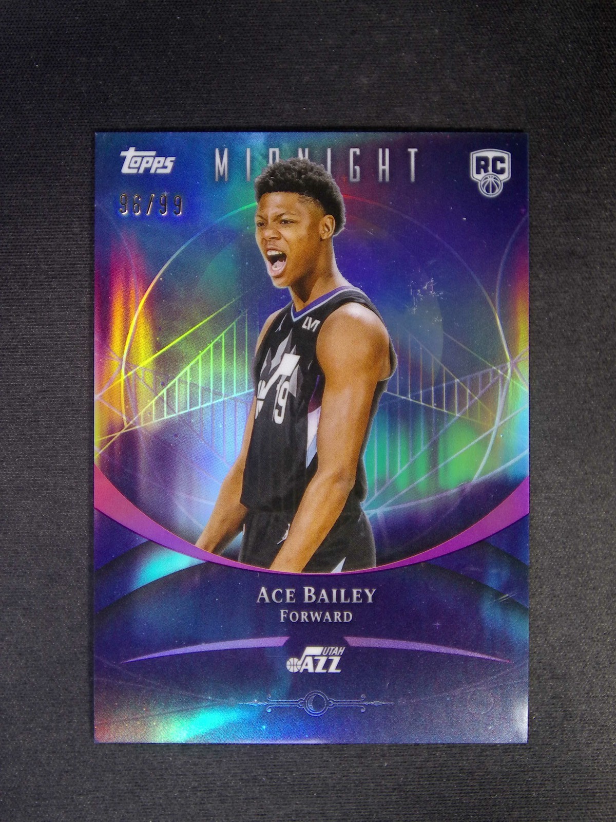 2025-26 Topps Midnight Ace Bailey #65 RC Rookie Twilight /99