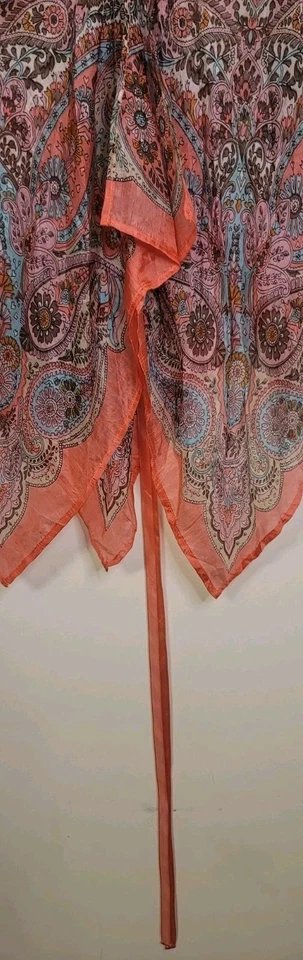 Vintage Women's Babydoll Top Small Fairy 100% Silk Lace Camisole Y2K Pink Dainty - Imagem 3 de 4