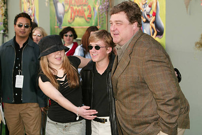 Mae Whitman Haley Joel Osment John Goodman at The Jungle Book 2 P- 2003 Photo