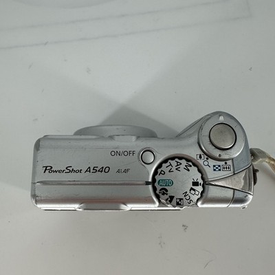 Canon PowerShot A540 6.0MP Digital Camera - Silver for sale online