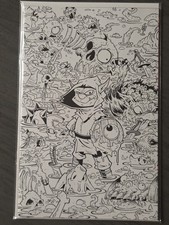 D'ORC #1 3rd Print B&W Ryan G Browne Slabulous Exclusive Brett Bean LTD 600