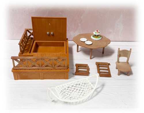 Calico Critters Lakeside Lodge Hot Tub Deck Table Replacement Pieces YOU CHOOSE