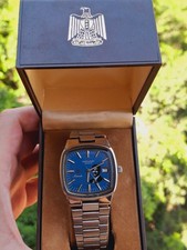 Very Rare FAVRE LEUBA President Saddam Hussain with Authentic Box VTG 1980S