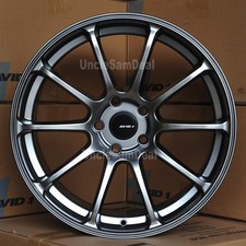 18 18x9.5 5x114.3 38 Avid.1 Av-27 Hyper Black 10 Spokes Sport Wheels Set Of 4 18 18x9.5 5x114.3 38 Avid.1 Av-27 Hyper Black 10 Spokes Sport Wheels Set Of 4