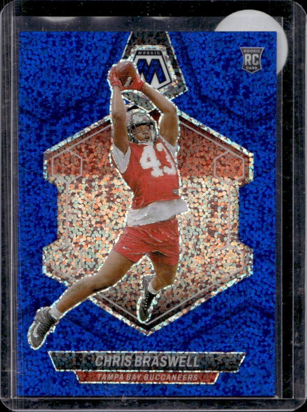Chris Braswell Panini Mosaic #354 Blue Sparkle
