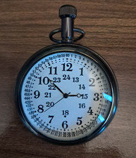 Vintage Antique Style Brass Pocket Watch -Classic Collector Gift