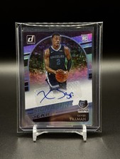 2020-21 Donruss Signature Series Rookie Auto Xavier Tillman 