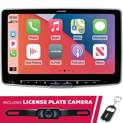 Alpine Halo11 ILX-F511 11'' Digital Multimedia w/ License Plate Camera