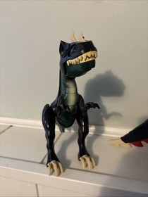 (2)  LEGO DINO ATTACK  T REX 7476 LARGE DINOSAUR - GREEN & RED