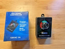 iPower Variable Fan Speed Controller for Inline Fan Air Blower Lot of 2