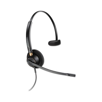Poly EncorePro 510 kabelgebundenes Mono-Headset mit Schnelltrennung schwarz