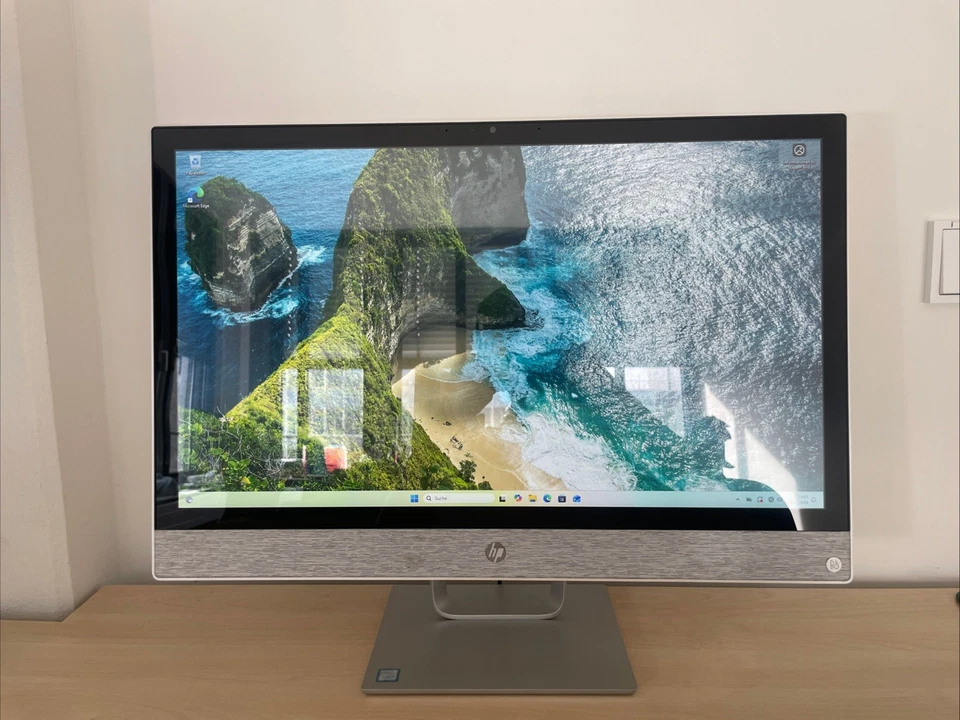 Desktop PC HP Pavilion All-in-One 24, Intel i5-7400T, 8GB RAM, 1 TB HDD, Win11