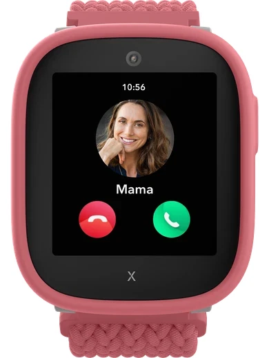 XPLORA Xplora X6 Gen 2 Kindersmartwatch Textilarmband IP68 für Nano Sim Pink - Bild 2 von 3