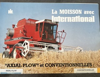 Prospectus Batteuse Ih / Fendt No Tracteur Someca Ih Deutz Brochure