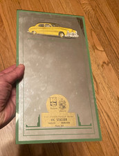 Rare Dealership Advertising Mirror Kaiser Frazer Car Automobile Haigler Ne 1950s
