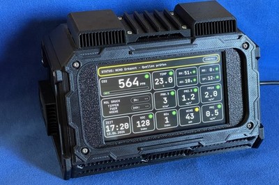 ''Aura PLUS'' Luft-Qualitäts-Sensor - all black
