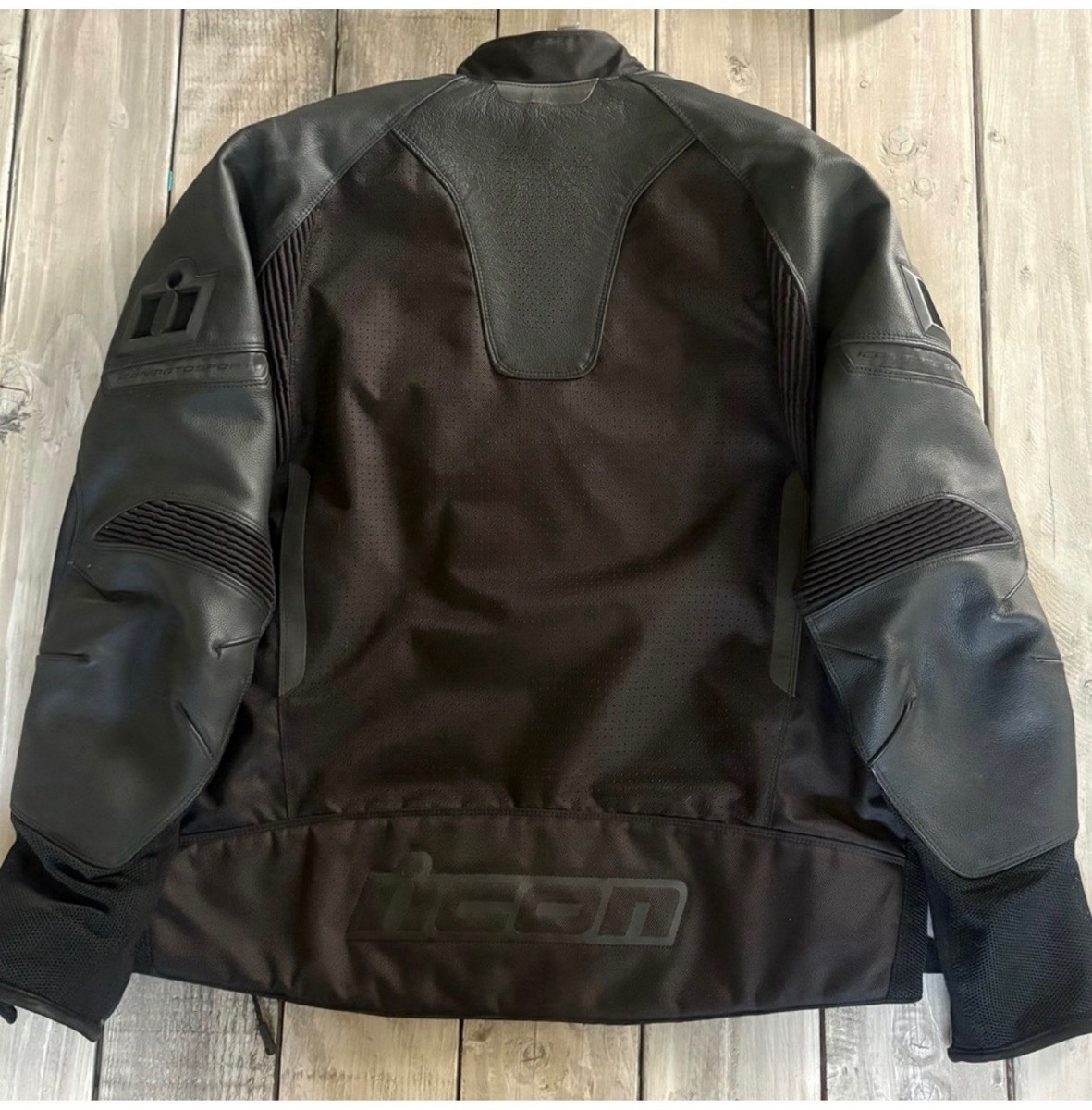 Icon Contra 2 Perforated Leather Jacket | eBay