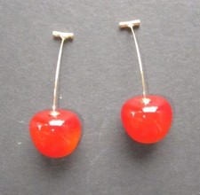 TWIN PEAKS AUDREY FUN ORECCHINI CILIEGIA