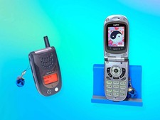 Vintage Y2K Sanyo Camera Flip Cell Phone.Rare.Works 