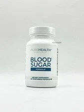 PureHealth Research Blood Sugar Formula (60 Veg Caps) New & Sealed