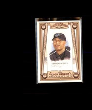 2006 Topps Allen & Ginter #29 Vernon Wells Dick Perez Sketches