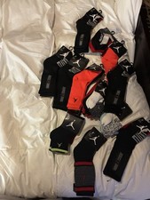 Jordan Socks Size 10c-3Y 12 Packs Total 28 Pairs Brand New
