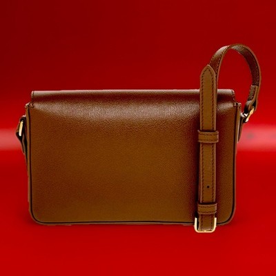 Burberryバッグ NEW! Brown Burberry Hampshire Small House Check & Leather