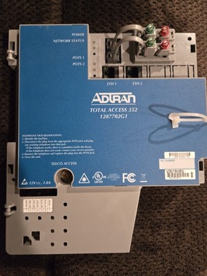 Adtran Total Access 352 1287702G1 Gigabit Passive Optical Network(S17)