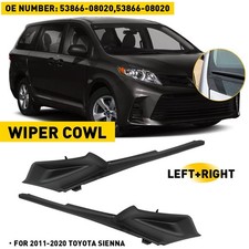 Car Parts Wiper Repartment Cowl Cover 1 Pair For Toyota For Sienna 2011-2020