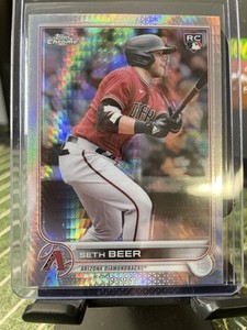 2022 Topps Chrome - Seth Beer #186 Prism Refractor (RC)