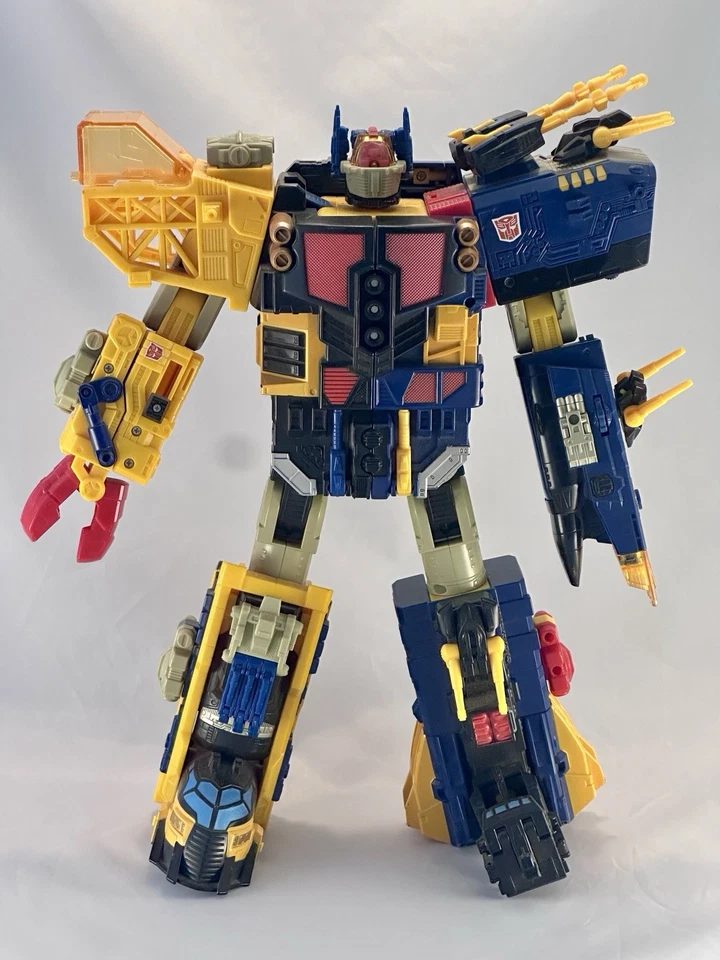OMEGA SUPREME TRANSFORMERS ENERGON ULTRA RARE + MISSILES HASBRO TAKARA HUGE 40CM - Immagine 2 di 4