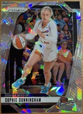 2024 Panini Prizm WNBA - Sophie Cunningham #117 Cracked Ice Prizm, Mercury