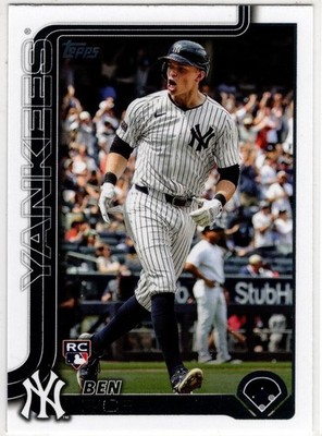 2025 Topps Series One Baseball Ben Rice No. 337 New York Yankees