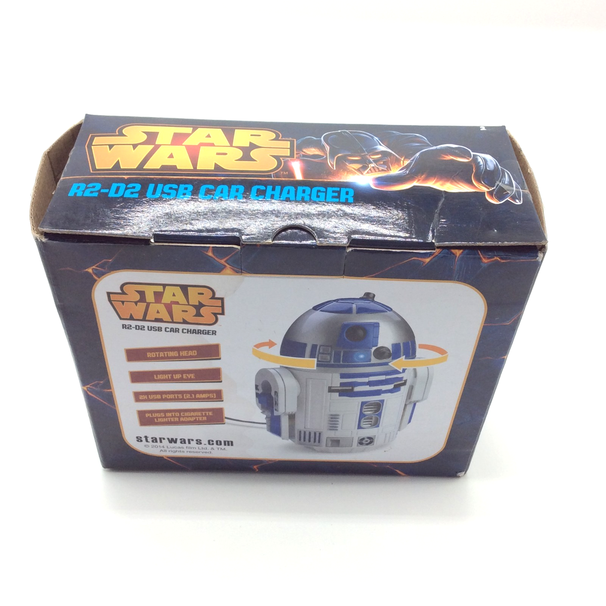 Think Geek Star Wars R2-D2 Car Charger 2 USB Ports -Works- | eBay