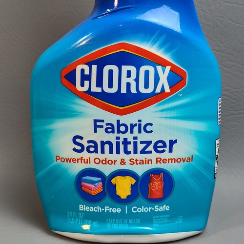 Clorox Bleach-Free Fabric Sanitizer Spray Powerful Odor & Stain Removal 24 oz. - Picture 2 of 6