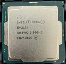 Intel Xeon E-2124 LGA-1151 CPU Processor SR3WQ 3.30GHz Quad Core 8MB 71W