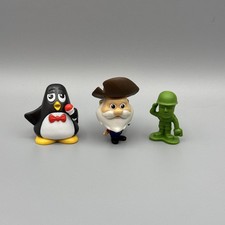 Disney Toy Story Minis Al’s Toy Barn, Lot of 3, Prospector, Penguin, Army Man