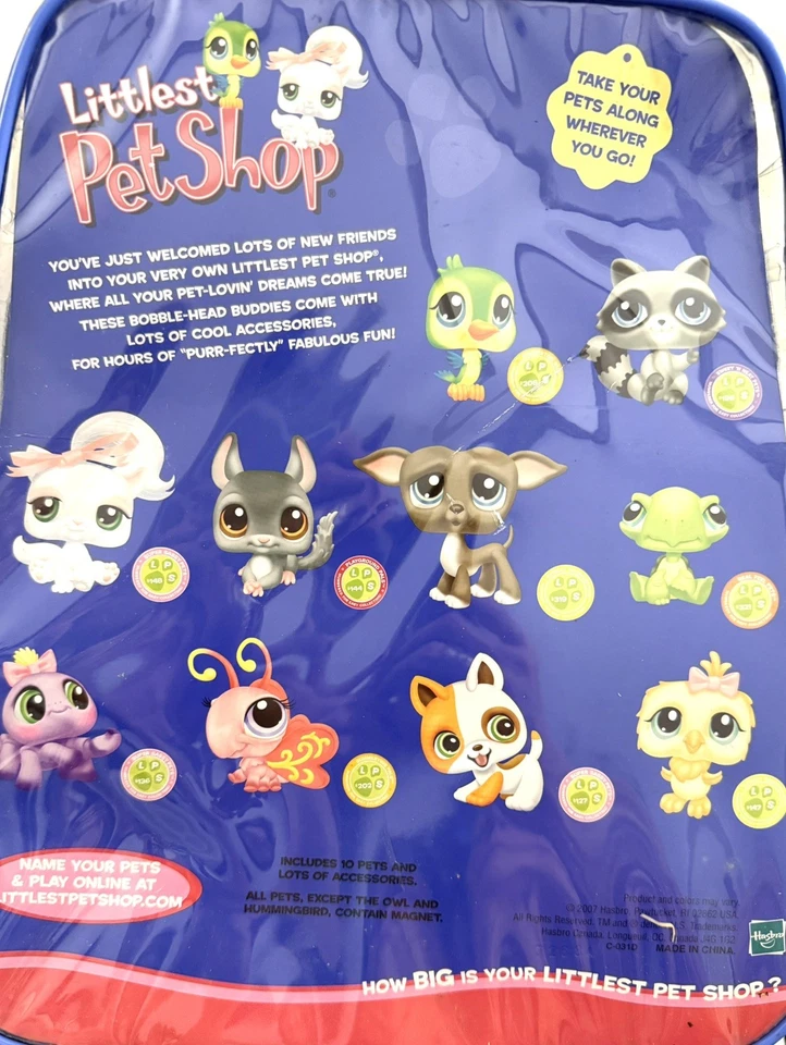 Littlest Pet Shop LPS 10 pacotes 127 136 144 147 148 196 202 208 319 321 novo na caixa - Imagem 2 de 4