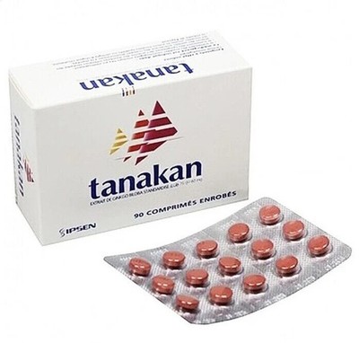 TANAKAN Brain Blood Circulation Memory Attention Mood Swings 40 mg