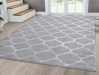 Teppich Kurzflor Grau 120X170 Cm Mia's Anna Wohnzimmer Teppich Wohnzimmerdeko