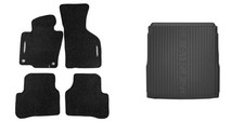 Frogum Fußmattensatz Autoteppich + Kofferraumwanne für VW Passat 362
