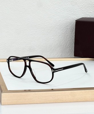 Tom Ford TF 6082-B Eyeglasses 57-13-140 Classic Aviator Frame